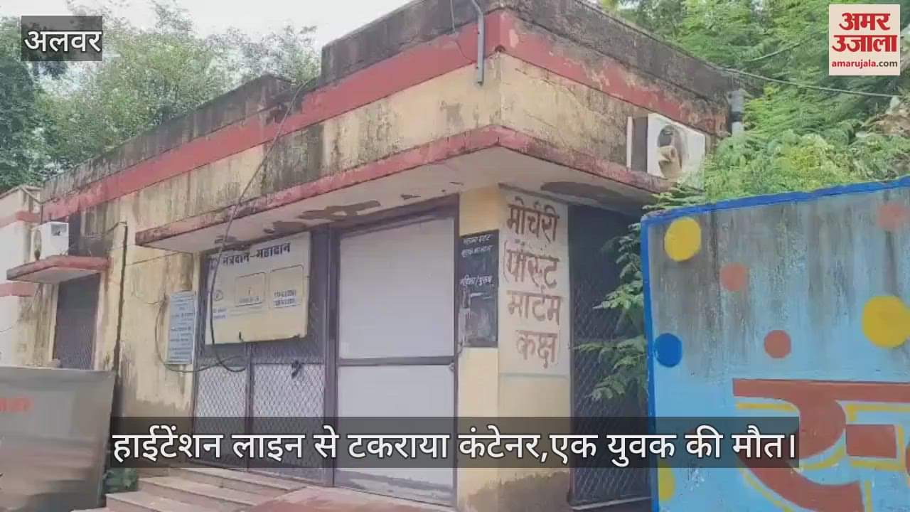 Alwar News: Container Comes in Contact with High-Tension Line, Youth Electrocuted to Death on the Spot