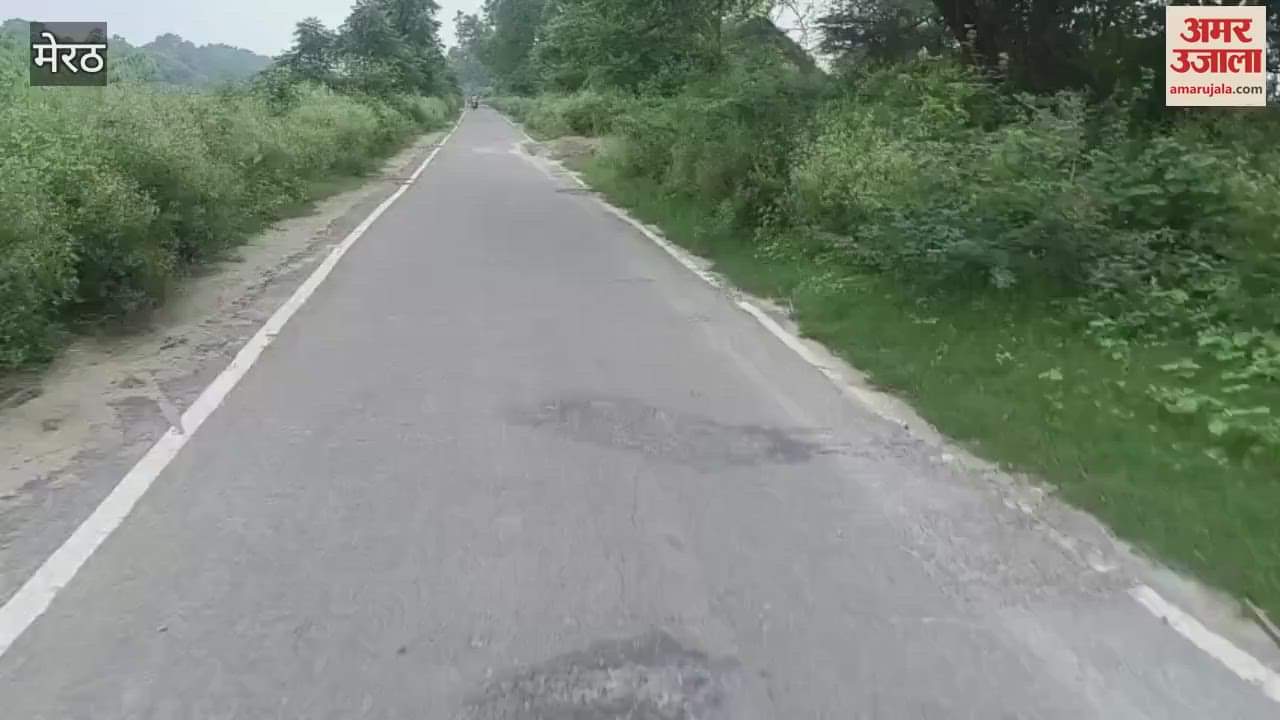 Massive Potholes Emerge on Hastinapur–Bhadra Kali Road, Danger Looms for Commuters