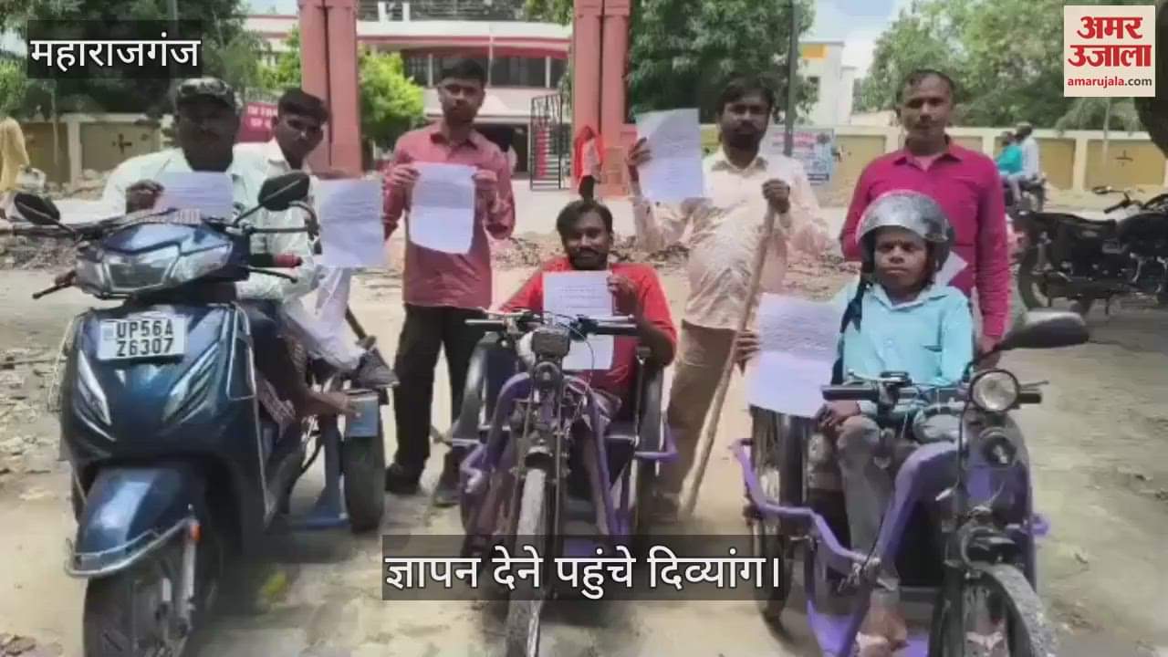 Disabled people submitted a memorandum to DM regarding their problems