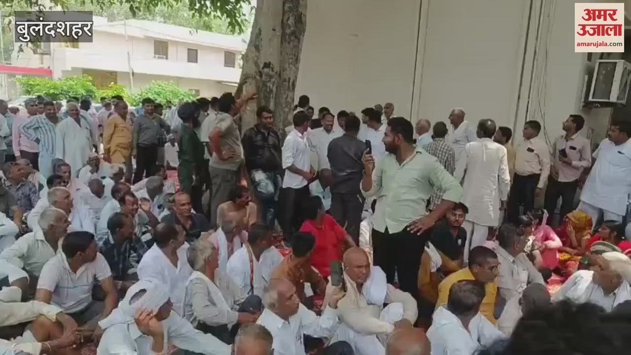 Situation worsened due to power cuts and workers strike BJP MLA got angry in Bulandshahr