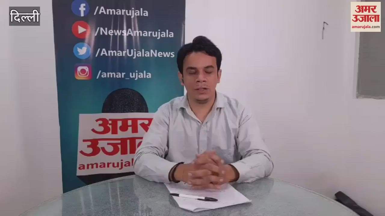 Preparations for Rudrabhishek in JNU s Mahi Mandavi Hostel Lawn