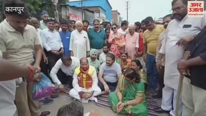 Road from Fazalganj Fire Station to Bank of Baroda will be built with 2.05 crores