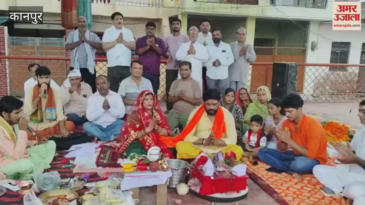 Rudrabhishek of Lord Shiva is being organised