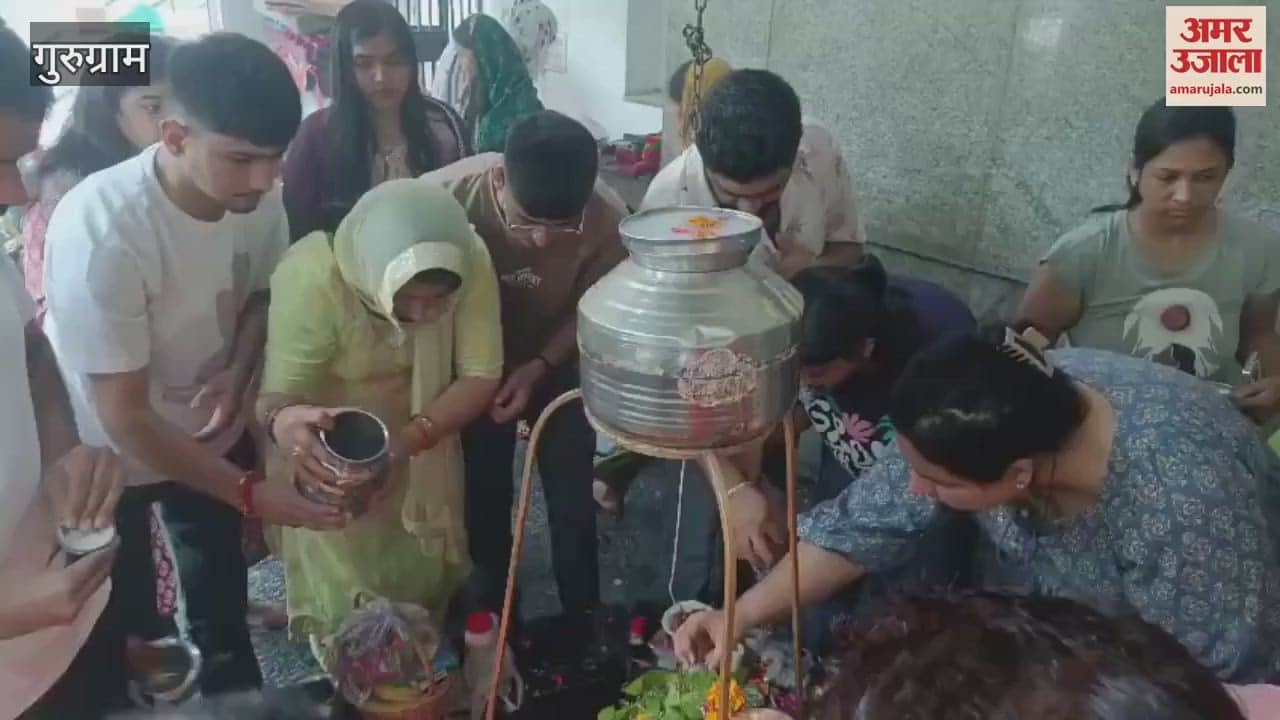 Last Monday of Sawan at Gayatri Mandir in Gurugram.