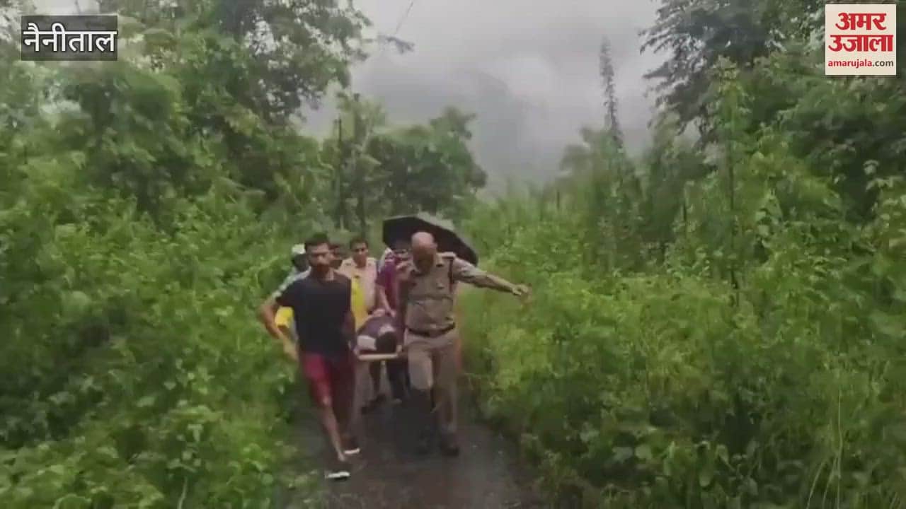 Two men who were swept away by a scooter were rescued in Bhujiaghat