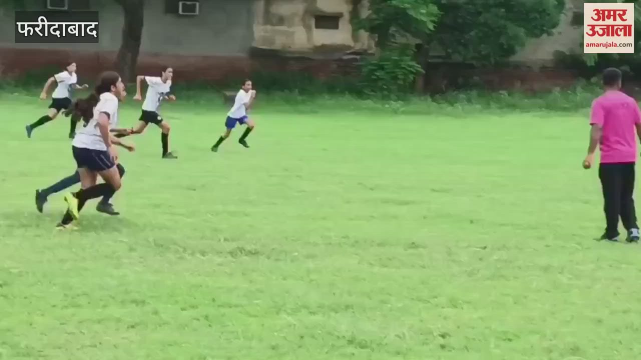 Faridabad NIT Block level football competition in school