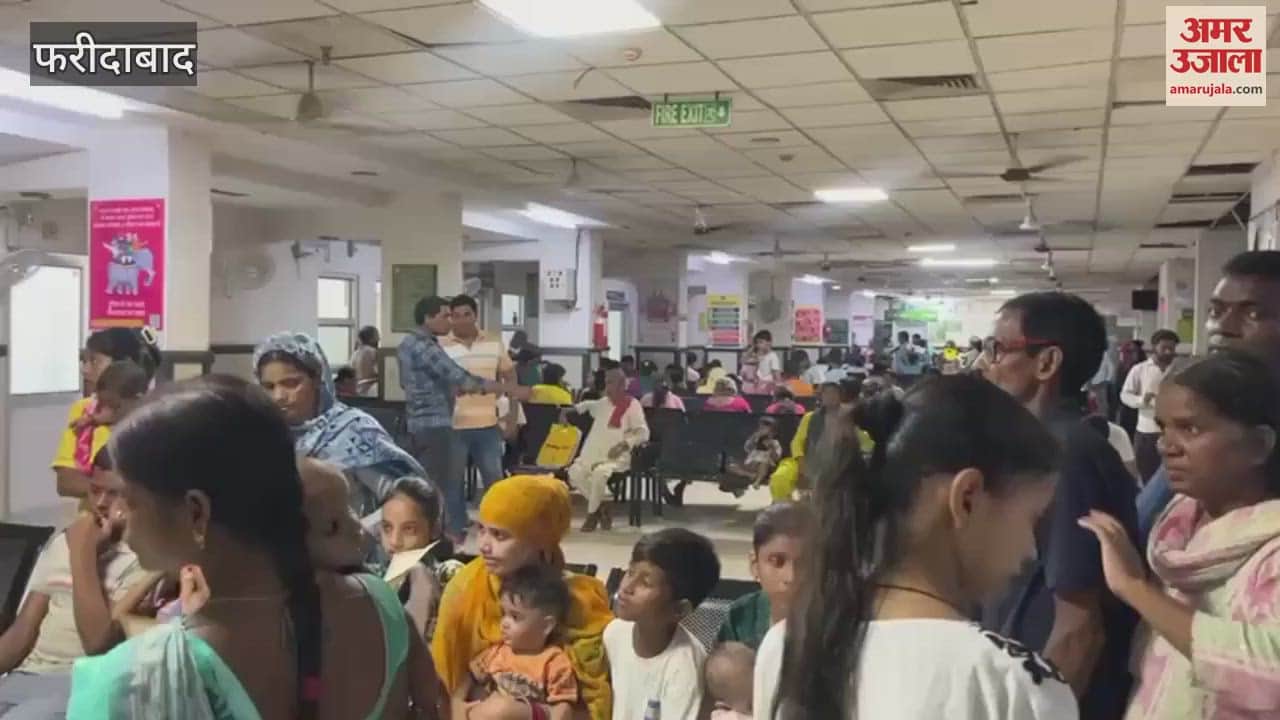 After two days holiday there was a crowd at BK Hospital on Monday