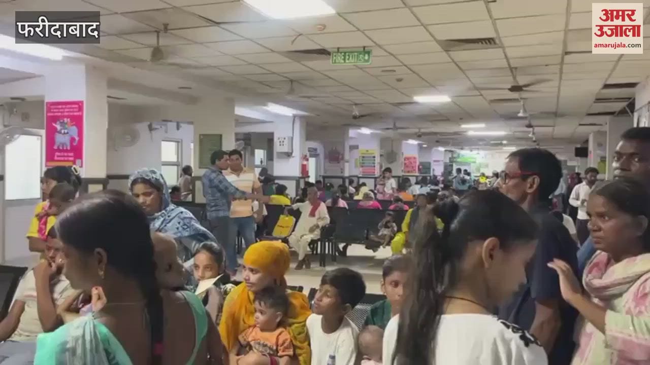 After two days holiday there was a crowd at BK Hospital on Monday