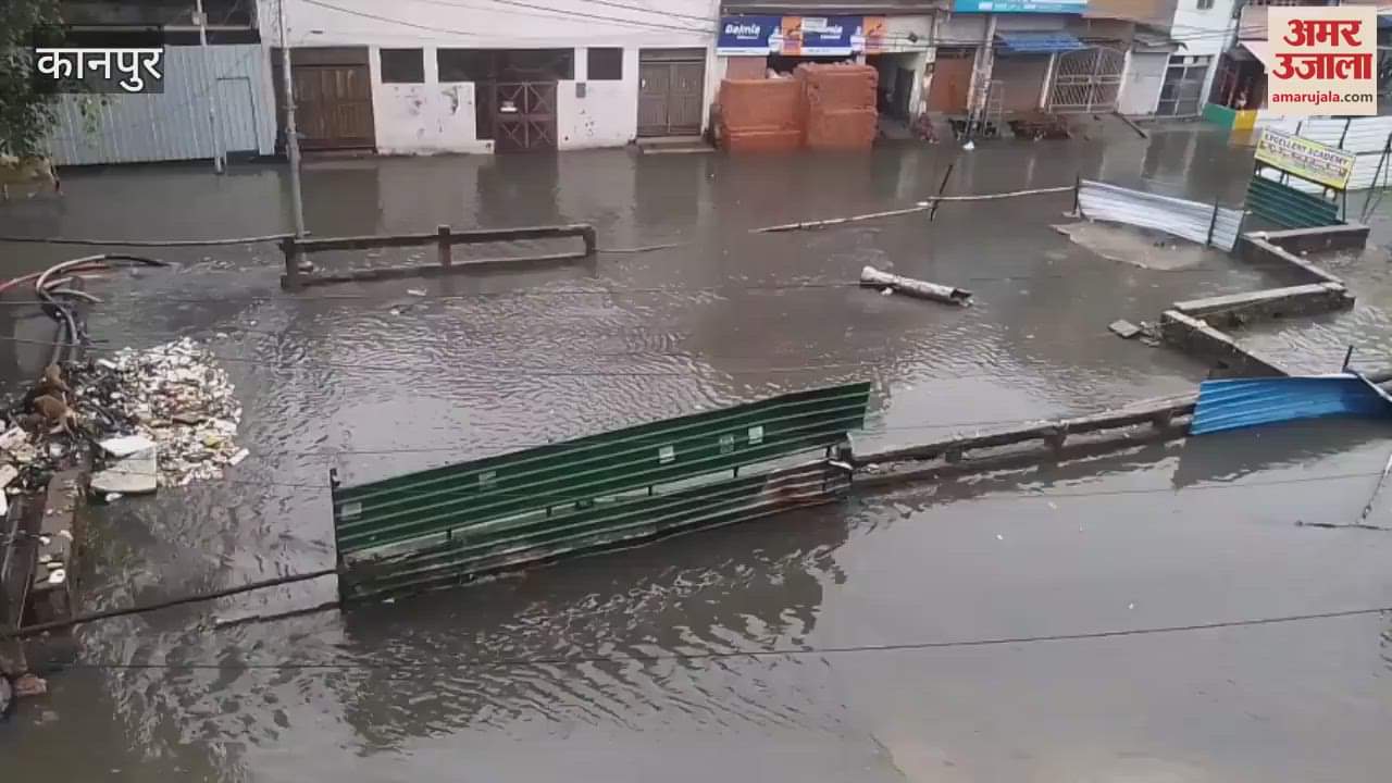 Due to rain in Gwaltoli, Sisamau Nala overflowed, roads submerged