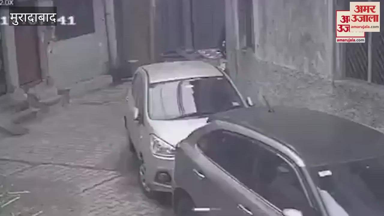 Moradabad, a woman was molested in public, police is searching for the accused, CCTV footage has come to light