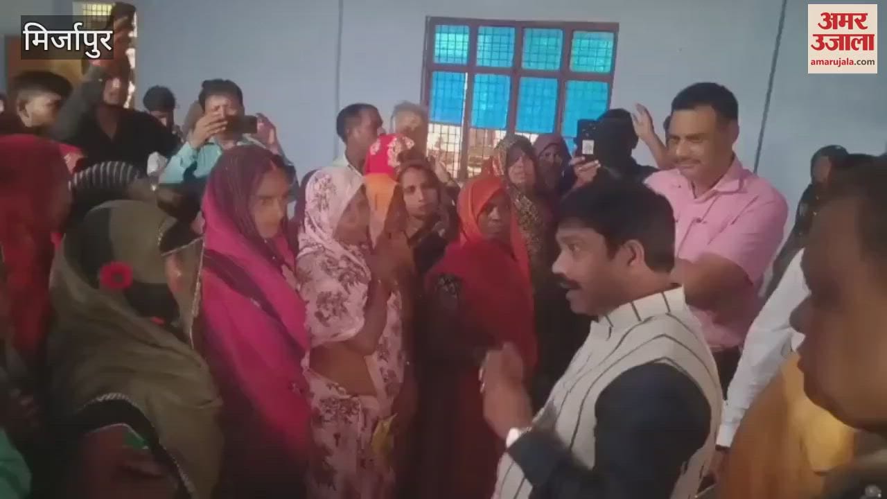 minister in charge talked to flood-affected people and distributed relief materials
