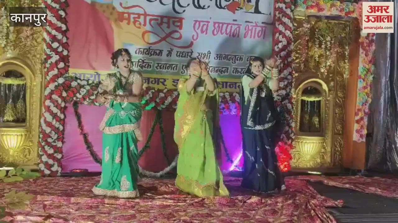 Women created a stir by wearing green clothes on Hariyali Teej festival