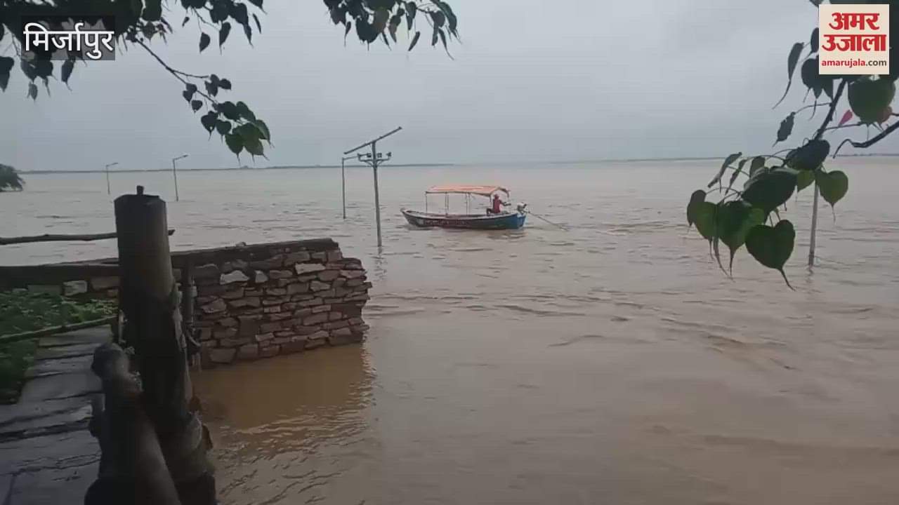 Flood wreaks havoc in Mirzapur water enters temple VIDEO