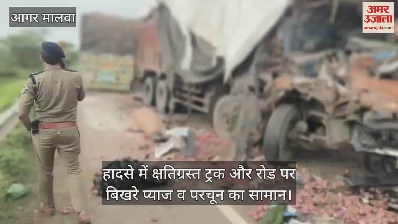 Trucks collided in Susner area, causing long traffic jam, three people injured