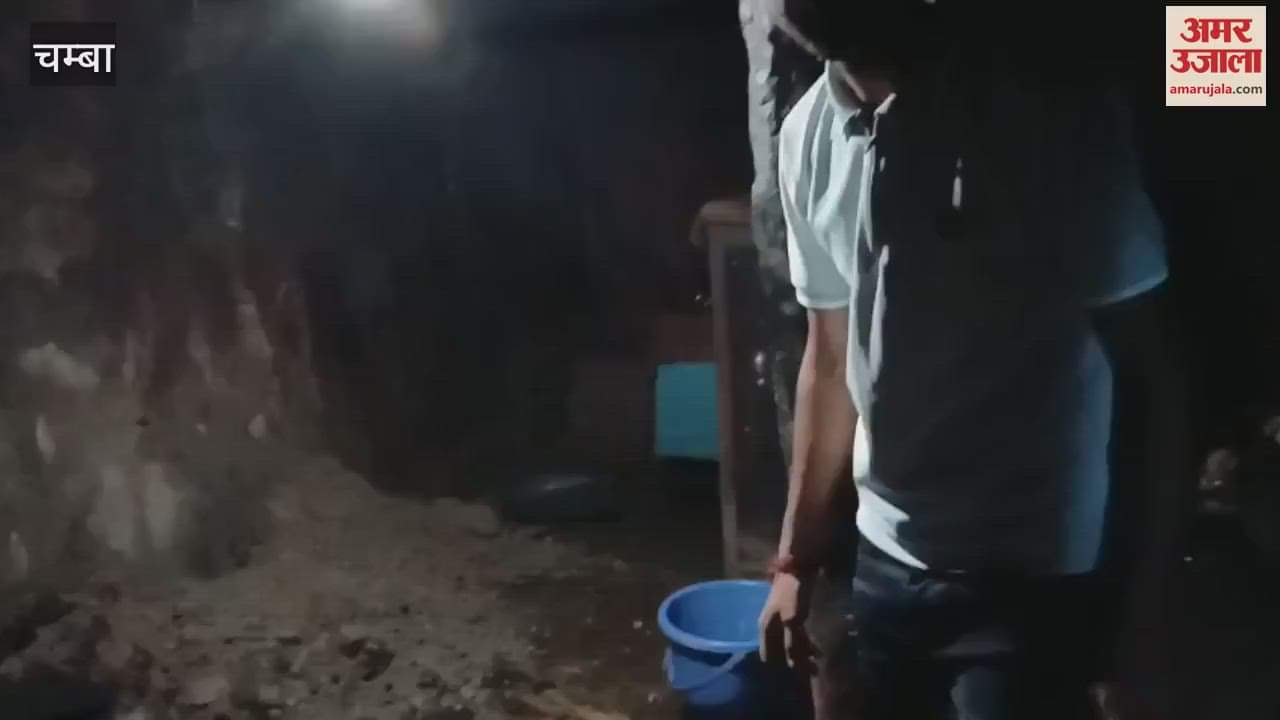 Chamba Three kutcha houses collapsed in Gram Panchayat Siula members narrowly escaped