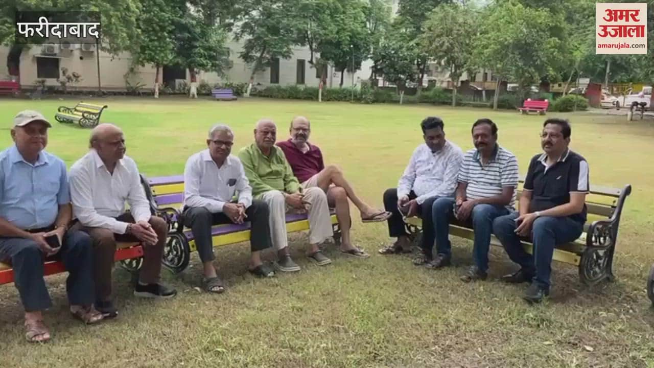 Residents of Sector 7 of Faridabad expressed their problems in the Samwad program