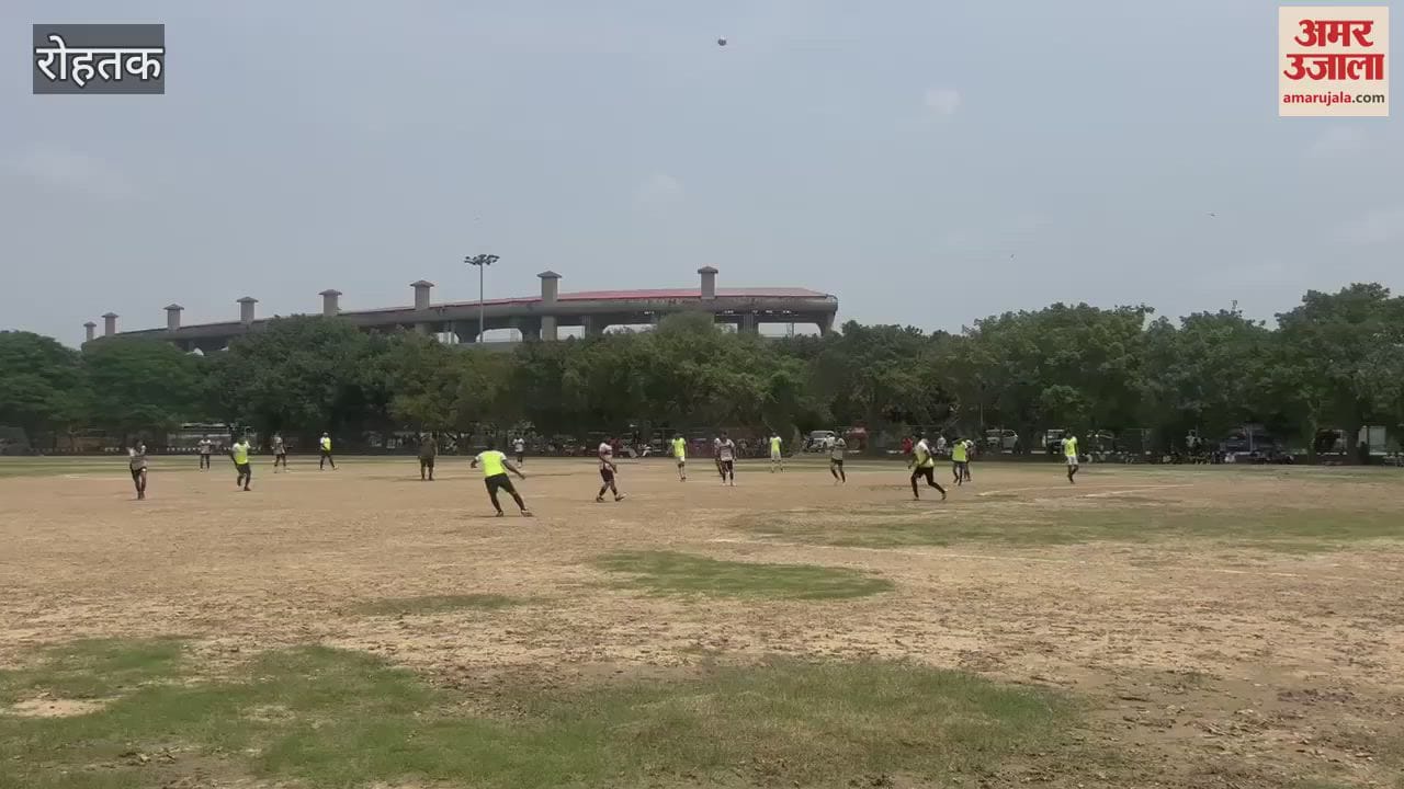 Gurugram defeated Sirsa in men football match