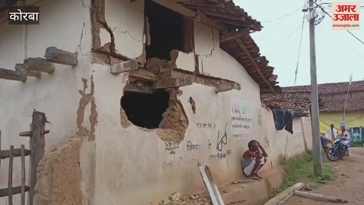 tusker elephant created havoc in Taulipali and Kudmura of Korba