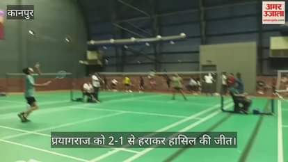 कानपुर में क्षेत्रीय बैडमिंटन प्रतियोगिता में जयनारायण विद्या मंदिर टीम बनी चैंपियन