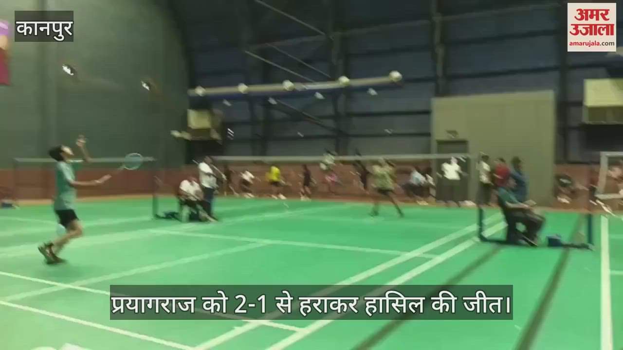कानपुर में क्षेत्रीय बैडमिंटन प्रतियोगिता में जयनारायण विद्या मंदिर टीम बनी चैंपियन