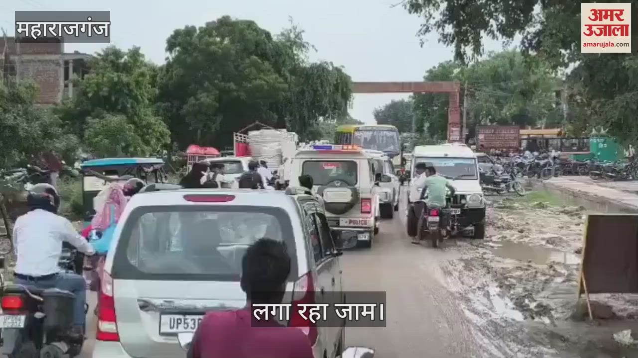 Traffic jam near Dhaneva