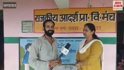 Water enters the classroom during rain in champawat