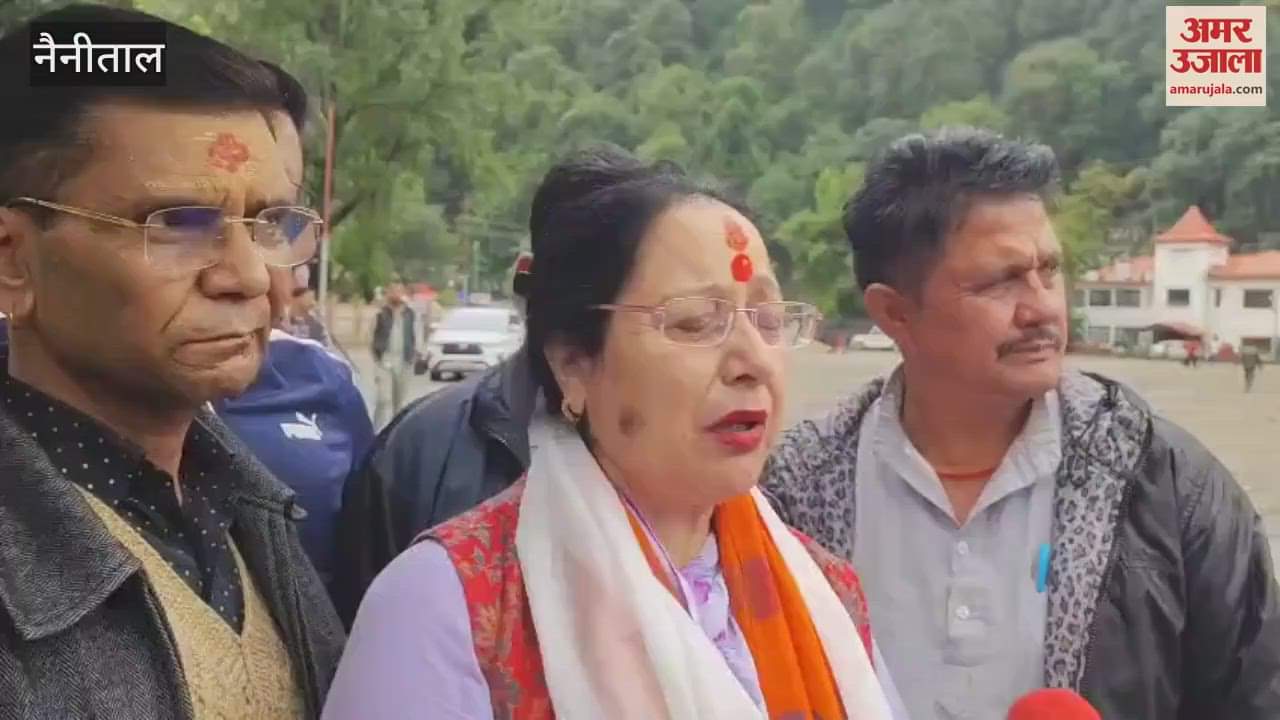 BJP leaders got angry after finding irregularities in the leveling work in nainital