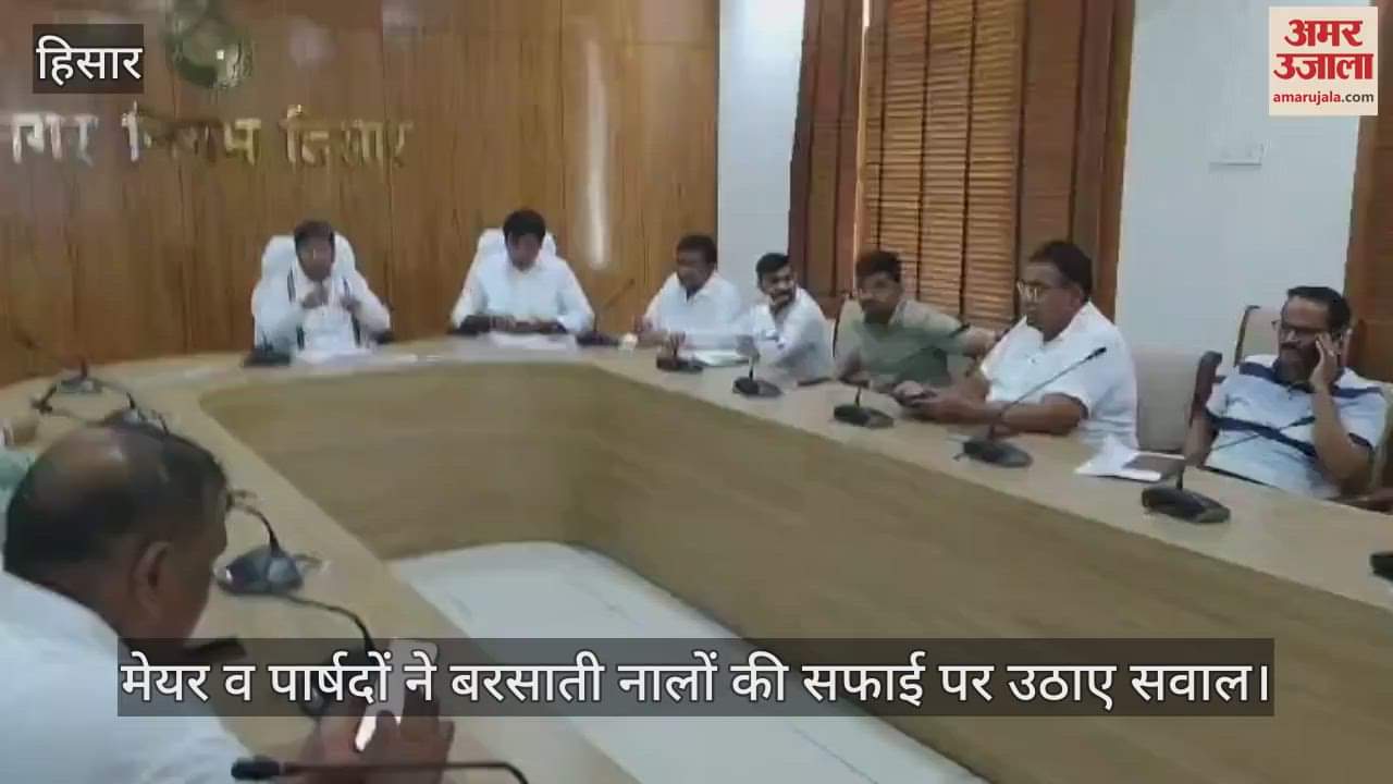 Mayor and councilors raised questions on cleaning of storm drains