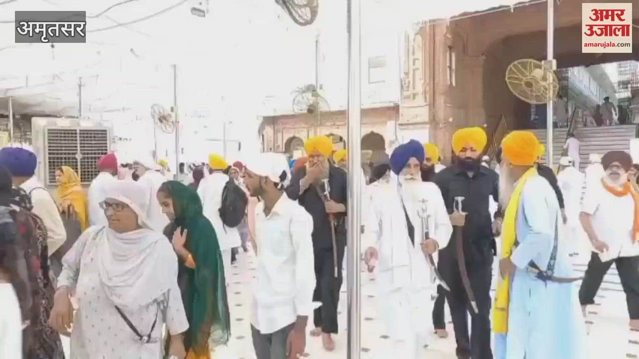 Haryana Sikh Gurudwara Management Committee President Jagdish Singh Jhida visit Golden Temple