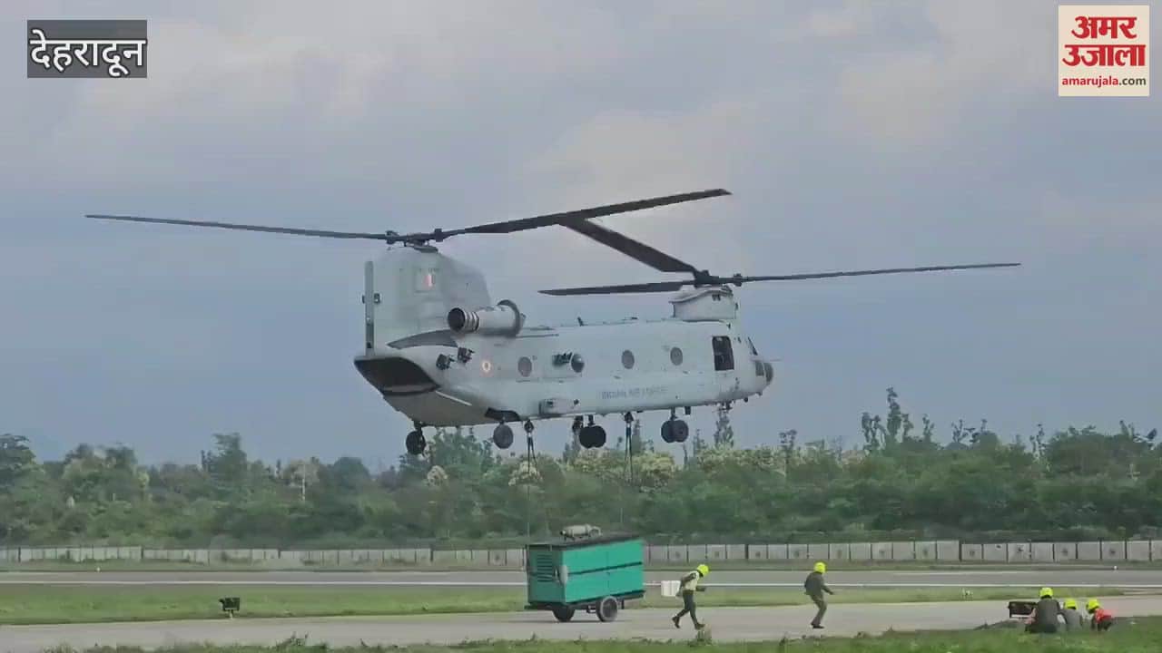 Uttarkashi Generator delivered to Dharali disaster affected area by Chinook
