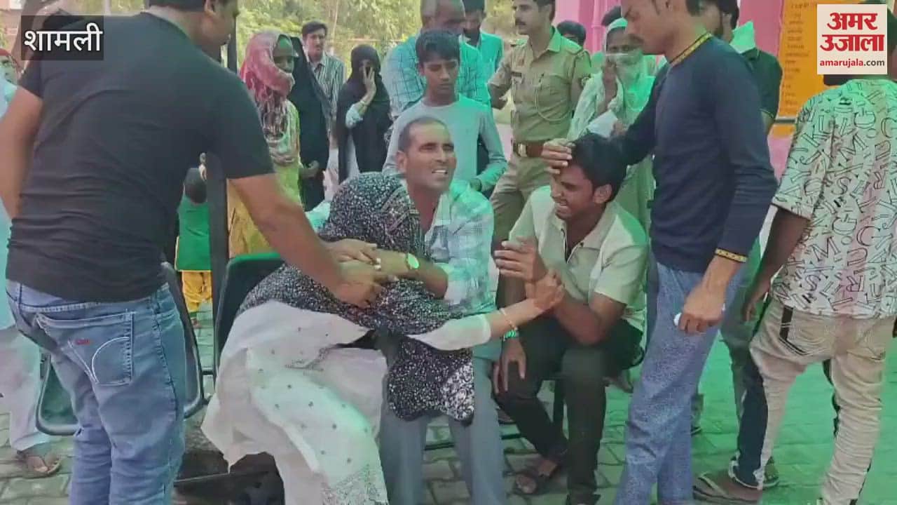 Shamli: A young man who had come to brother-in-law's wedding was murdered by slitting his throat in front of his wife.