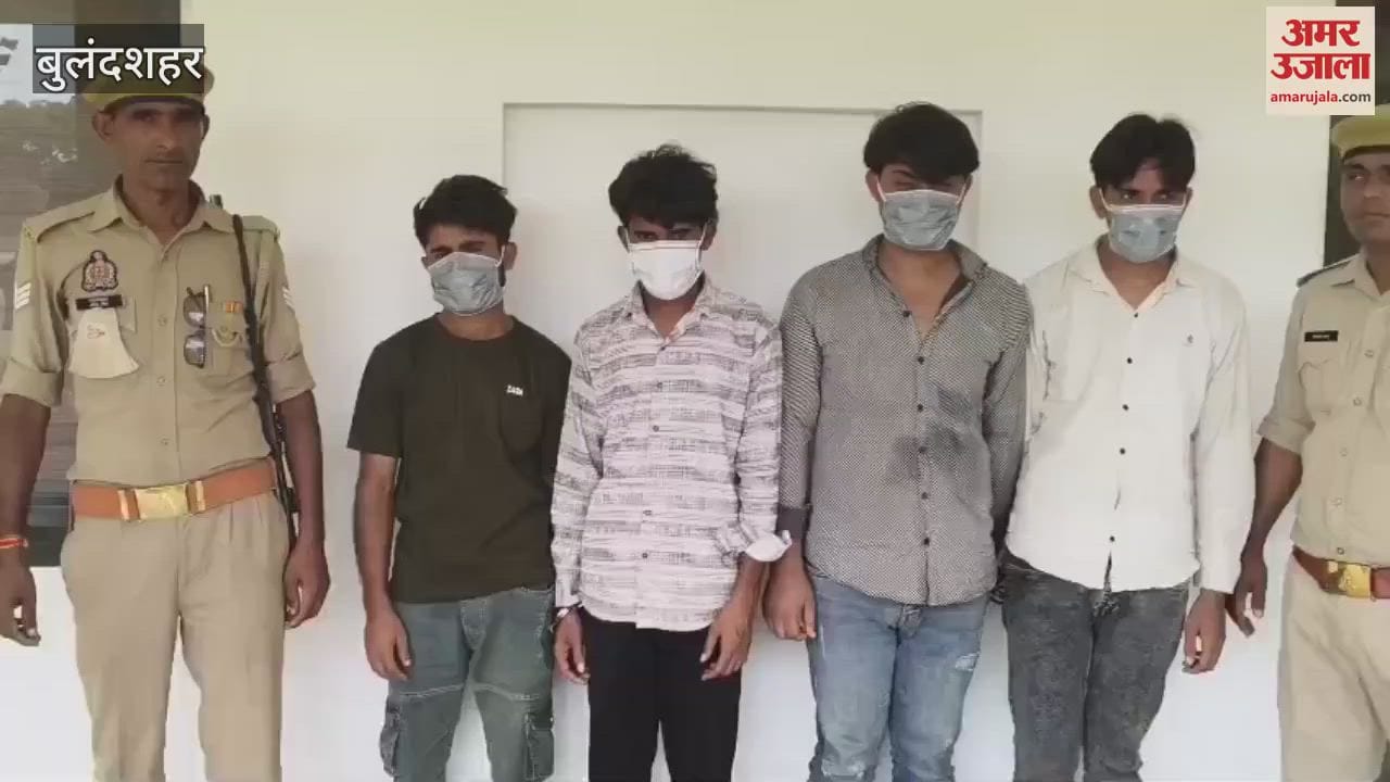 Police revealed the robbery incident that happened in Shikarpur of Bulandshahr