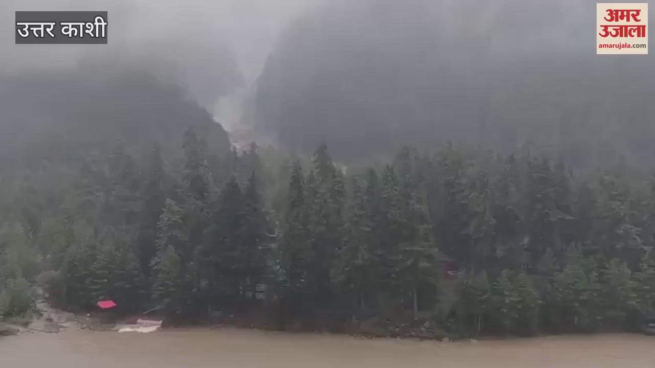 Uttarkashi cloud burst and many villages swept