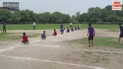 Block level Kho Kho competition was organized in Government Secondary School located at NIT-2 Faridabad