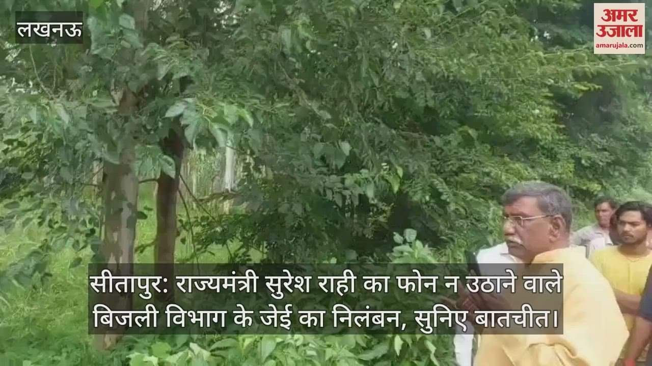 सीतापुर: राज्यमंत्री सुरेश राही का फोन न उठाने वाले बिजली विभाग के जेई का निलंबन, सुनिए बातचीत