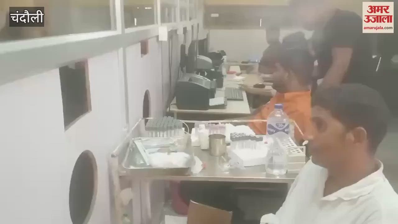 first time blood testing will be done 24 hours day in pathology department of district hospital