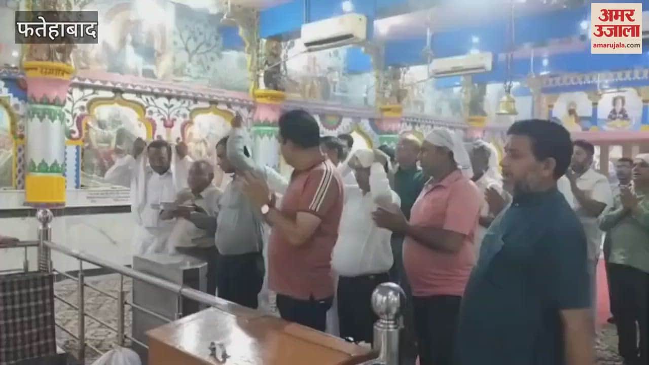 Savamani Prasad was offered to Balaji in Tohana of Fatehabad