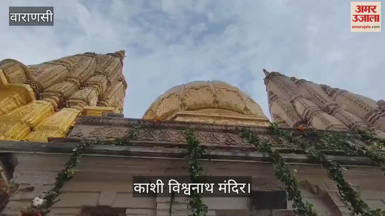 Grand decorations at Kashi Vishwanath Dham on Shravan Purnima
