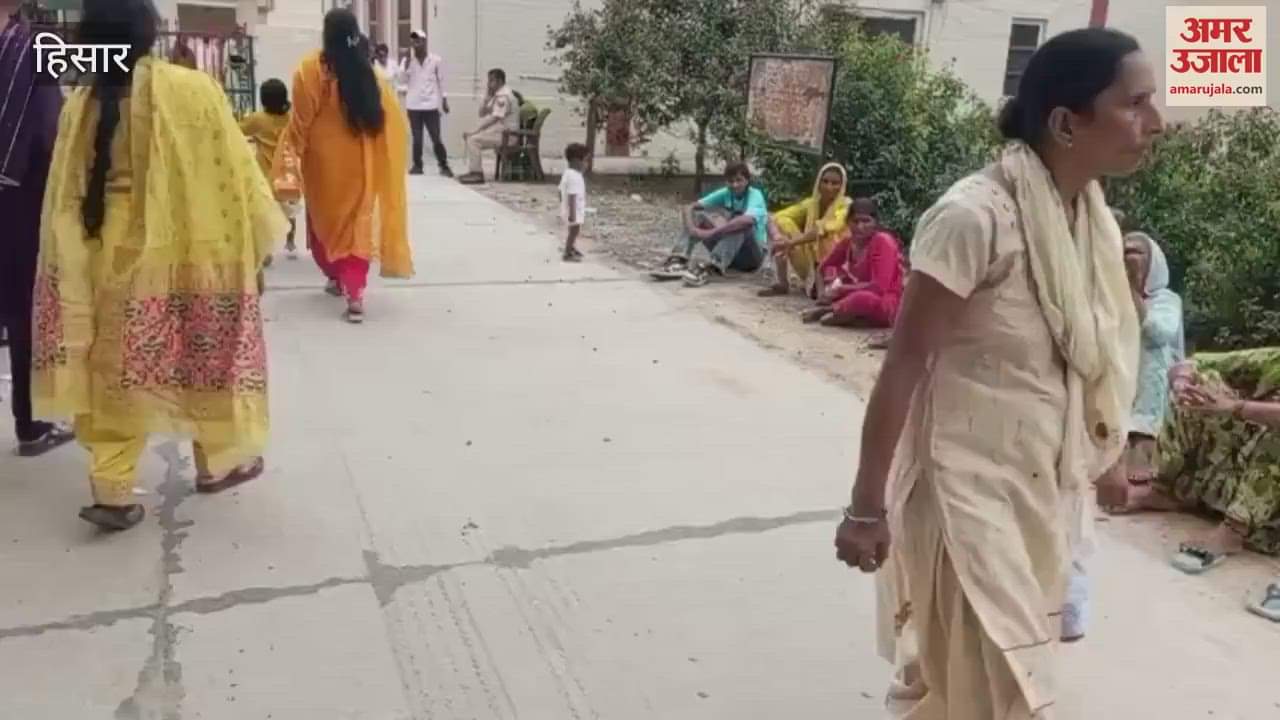 Sisters reached the jail premises in Hisar to tie Rakhi on the wrists of their brothers