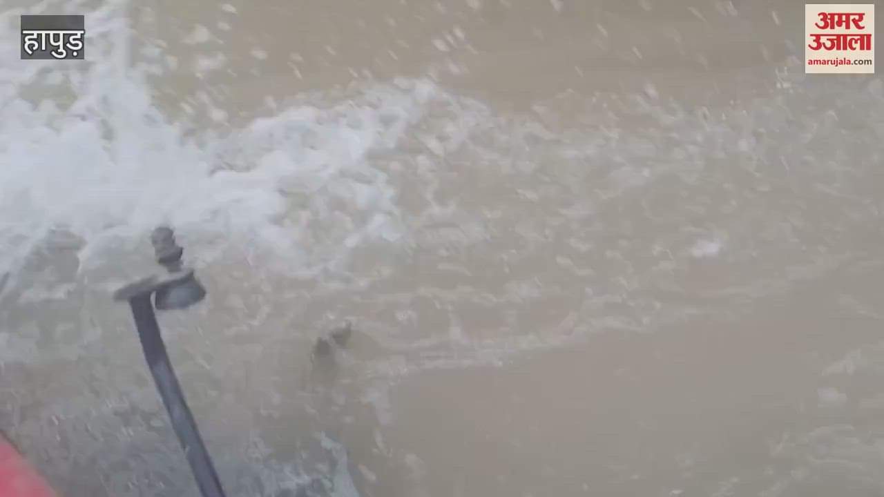 water level increased by 11 centimeters of Ganga in Garh of Hapur