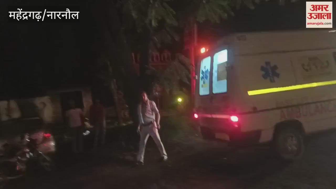 Navy jawan who had come on leave four days ago in Mahendragarh died in a road accident