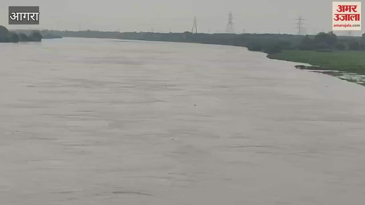 flood risk raised in agra