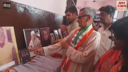 Meerut: Children gave a presentation in the Freedom Fighters Day celebrations at Sharma Memorial Bhawan