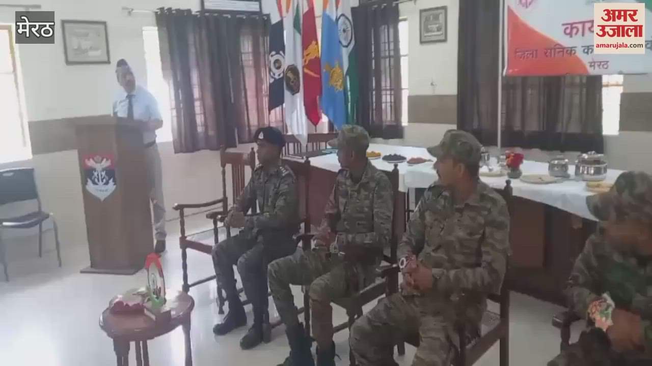 Meerut: Rakshabandhan special program organized at District Sainik Welfare and Rehabilitation Office