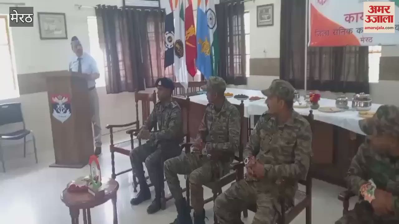 Meerut: Rakshabandhan special program organized at District Sainik Welfare and Rehabilitation Office