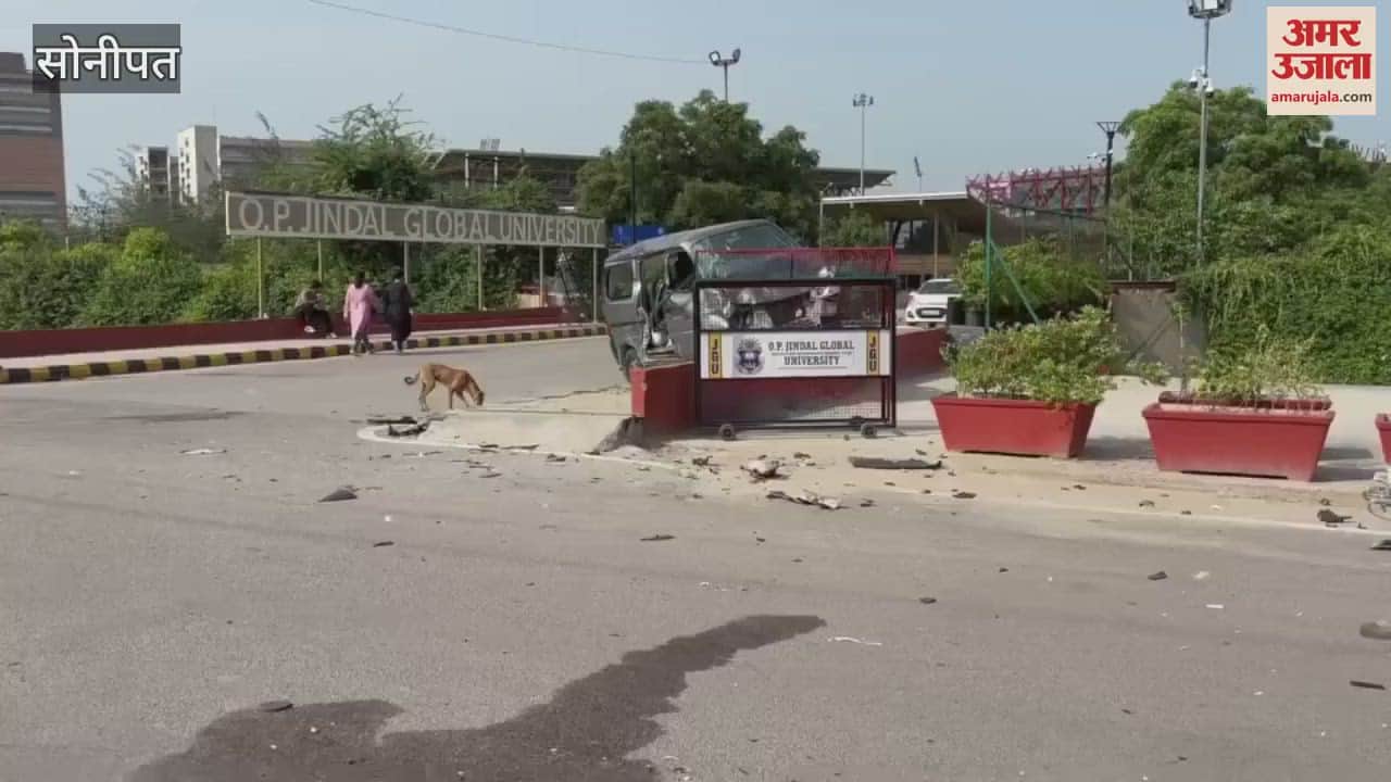 Creta car collides with Little Angel School van in Sonipat; six students injured, driver absconding