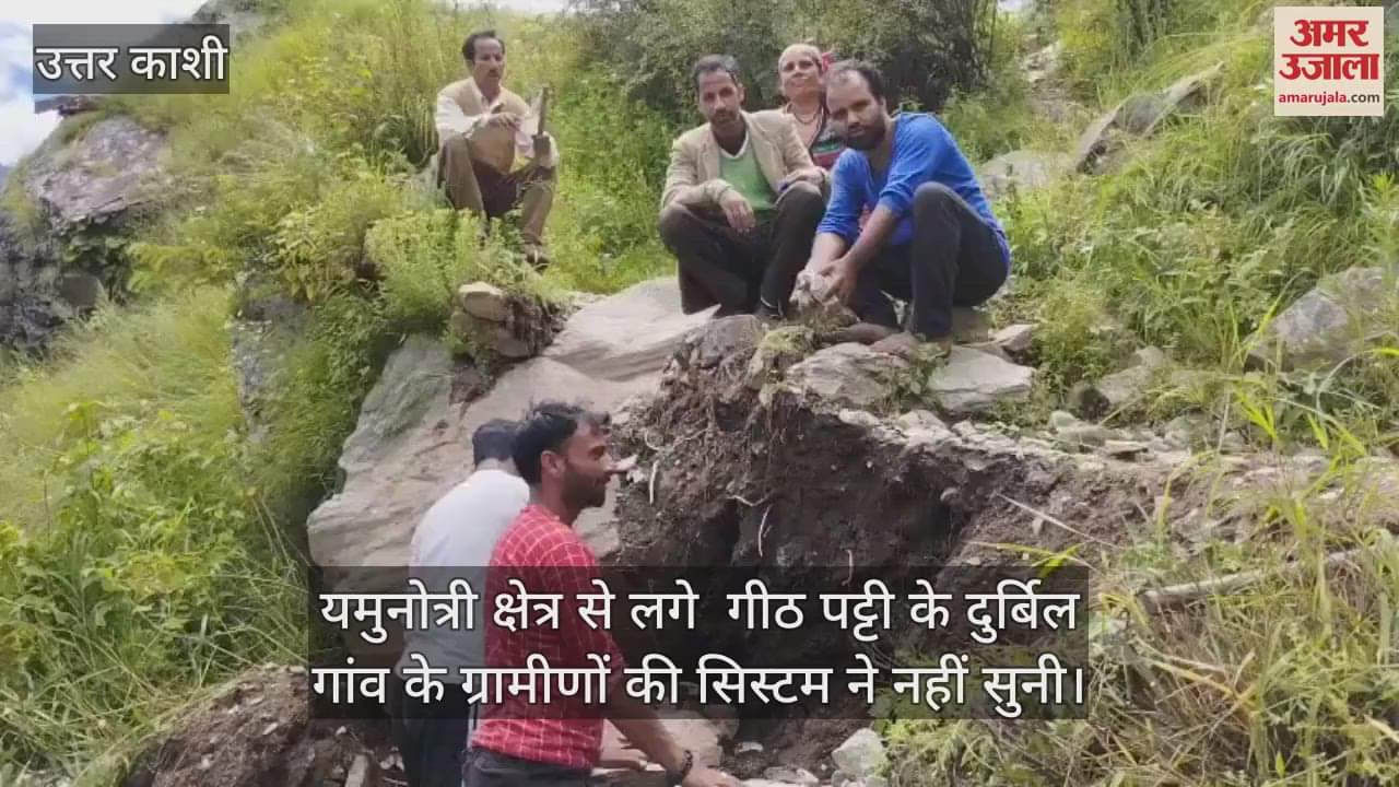 Yamunotri system not listen to villagers,they themselves got busy in opening the footpath