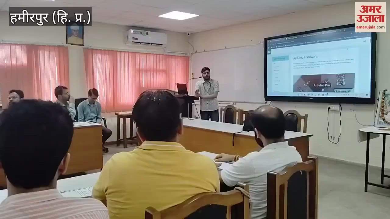 Hamirpur Technical teachers updated with new technologies of IoT and AI