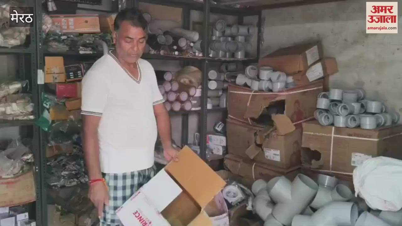 Meerut: Theft in sanitary store