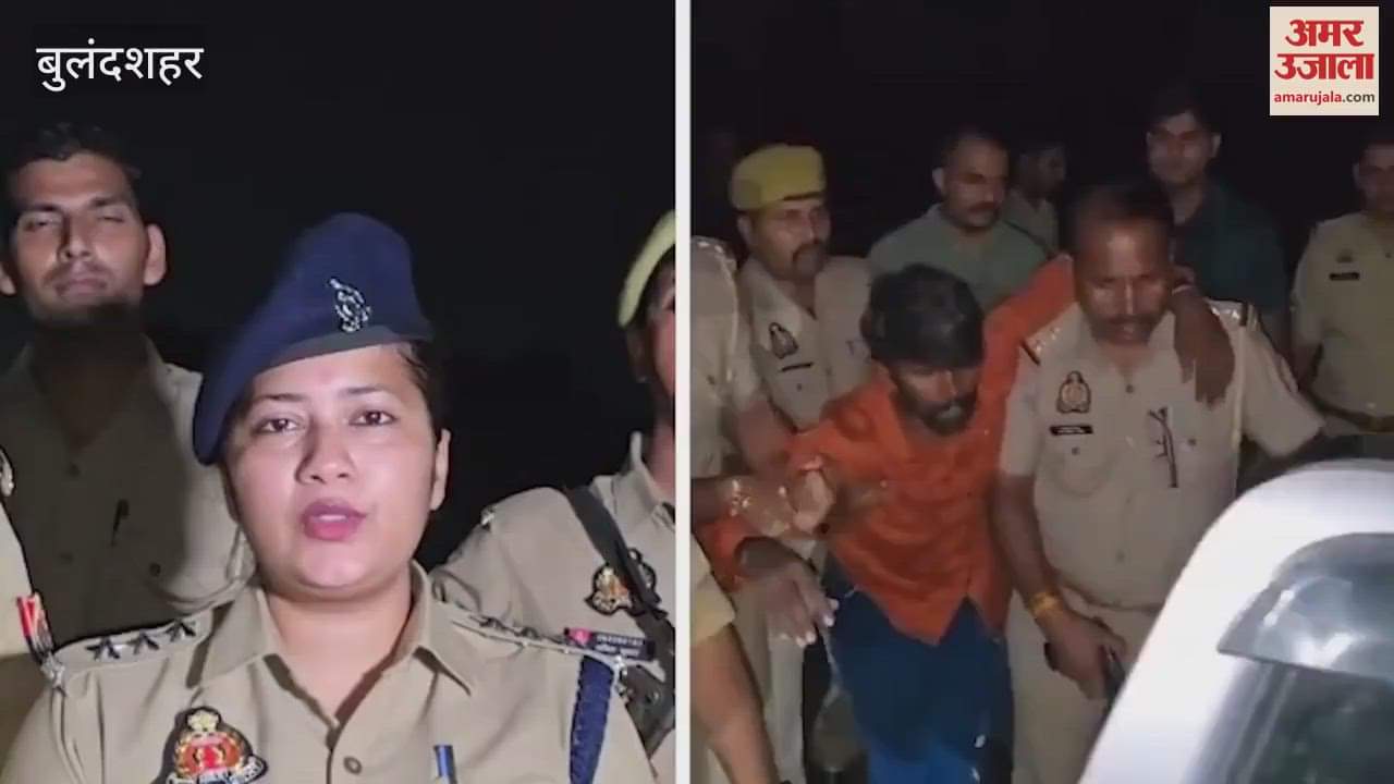 History sheeter Rakesh who was absconding for ten years in Bulandshahr, was arrested in an encounter